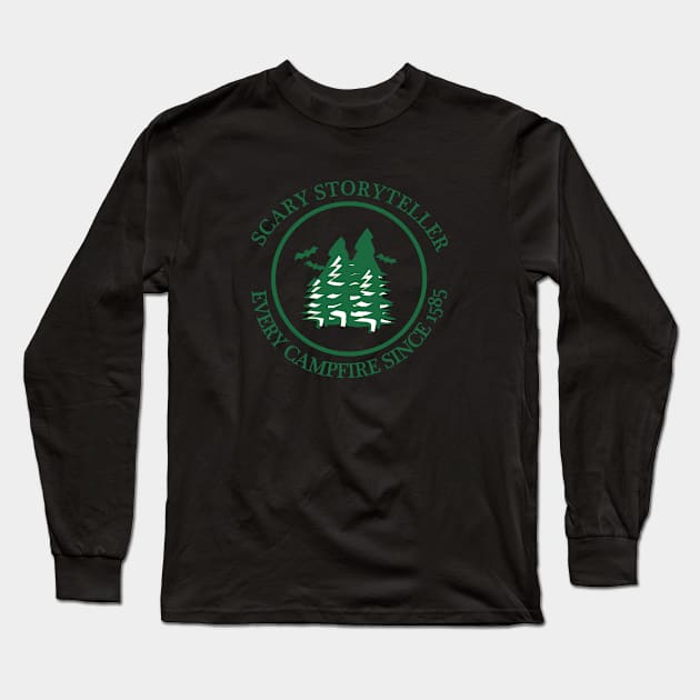 Scary Storyteller Classic Long Sleeve T-Shirt by Scary Stories from Camp Roanoke